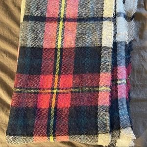 Express Plaid Blanket Scarf